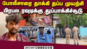 கொலை, கொள்ளை உட்பட 29 வழக்குகளில் தேடப்பட்ட பிரபல ரவுடி