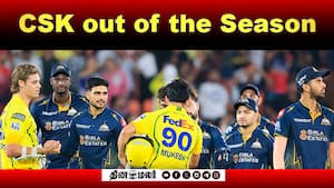 CSK out of the Season