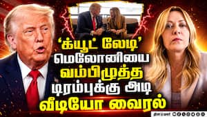 அழகிய லேடி பிரதமரிடம் டிரம்ப் வாங்கிய அடி-ஷாக் வீடியோ  