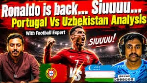 Ronaldo is back... Siuuuu... | Portugal Vs Uzbekistan Analysis