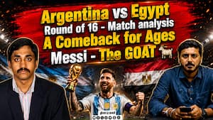 Argentina vs Egypt  Round of 16 - Match analysis  A Comeback for Ages Messi  The GOAT