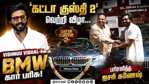 விஷ்ணு விஷாலுக்கு BMW கார்  பரிசளித்த  ஐசரி கணேஷ்  