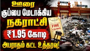 கண்ட இடமெல்லாம் குப்பை: விக்கிரமசிங்கபுரம் நகராட்சிக்கு ₹1.95 கோடி அபராதம்  