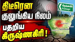 கிருஷ்ணகிரி தருமபுரியில் லேசான நில அதிர்வு  
