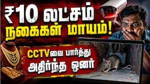 கடைக்குள்ளேயே இப்படியொரு திருடன் | Rat steals gold jewellery