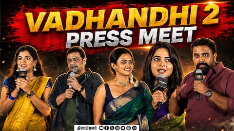 Vadhandhi 2 Press Meet | Sasikumar | Pushkar | Gayathri | Aparna Das | dinamalar cinema