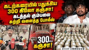 இலங்கைக்கு 297 கிலோ கஞ்சா கடத்த முயற்சி: 2 பேர் கைது Rameswaram  