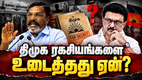 சென்னை திரும்பியதும் ஸ்டாலினை சந்திப்பேன்! Thirumavalvan