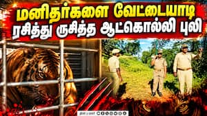 கூடலுார் காட்டில் ஆட்டம் போட்ட ஆட்கொல்லி புலி
