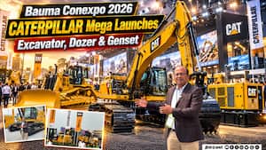 Bauma Conexpo 2026  CATERPILLAR Mega Launches  Excavator, Dozer & Genset