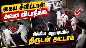 கையோடு பிடித்தும் திருடன் செய்த பகீர் வேலை - சிசிடிவி சிக்கிய காட்சிகள்  
