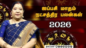 ஐப்பசி மாதம் நட்சத்திர பலன்கள் 2026 | Dinamalar