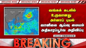 காற்றழுத்தத் தாழ்வு மண்டலம் புயலாக மாறியது: வானிலை மையம் அதிகாரப்பூர்வ அறிவிப்பு  