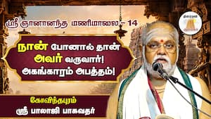 நான் இல்லாம போனா, அவர் இருக்கார்னு புரியும்! அகங்காரம் என்பது அபத்தம்!  