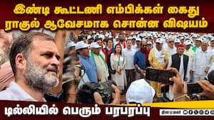 வாக்காளர் பட்டியல் மோசடி: எதிர்கட்சி எம்பிக்கள் போராட்டம் Rahul Gandhi 