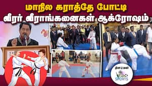 போட்டிகளை நடிகர் சுமன் துவக்கி வைத்தார்  