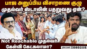 எம்பிக்கள் குழுவை விமர்சித்த ஸ்டாலினுக்கு அண்ணாமலை சரமாரி கேள்வி  