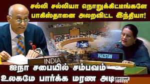 பாகிஸ்தானை ஓட ஓட அடித்த இந்தியா-பரபரப்பான ஐநா india vs pakistan UN security council  