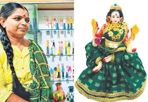 கைவினை பொருட்களின் கின்னஸ் நாயகி - ஒரு லட்சம் பொம்மைகள் செய்து சாதனை