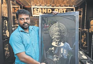 மங்காத மனங்கவர் மணல் ஓவியங்கள்