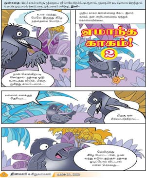 ஏமாந்த காகம்!