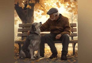 யாருமில்லேன்னா என்ன செல்லப்பிராணி இருக்கே!