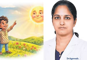 சூரிய ஒளியை பார்ப்பதால் பார்வை கூர்மையாகும்!