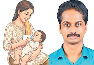 குழந்தையின் தாகத்தை தணிக்கும் முதல் பால்!